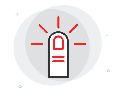 Business Shared Hosting Comes Installed with Softaculous that powers 1-click install of over 400 Applications - Finger Click Icon | ResellerClub
