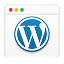 small wordpress website icon